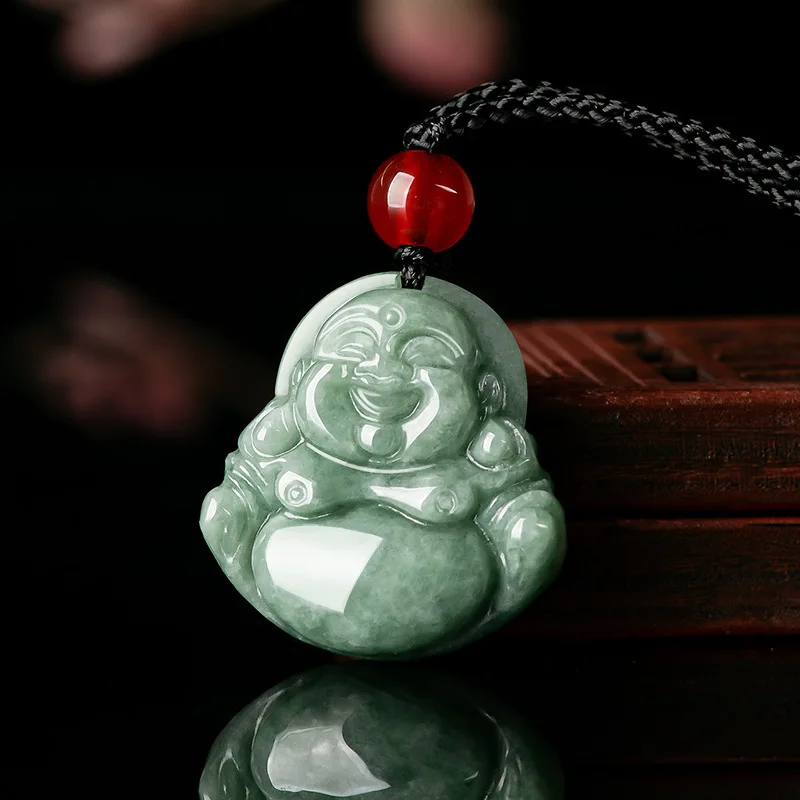 Women'S Fashion Jewellery - 녹색 버마어 경옥 펜던트 보석 여성을위한
