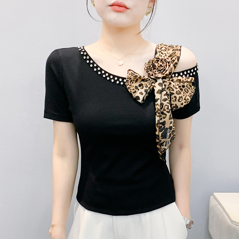 새로운 여름 짧은 소매 오프 어깨 여성 티셔츠 패션 섹 - Women'S Fashion Korea 리뷰 및 가격