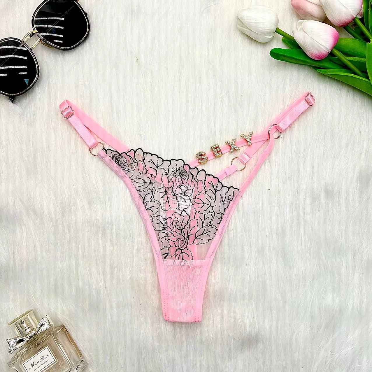 섹시한 맞춤형 이름 끈 팬티, 여성용 이름 맞춤 티팬티 - Women Fashion Names 리뷰 및 가격
